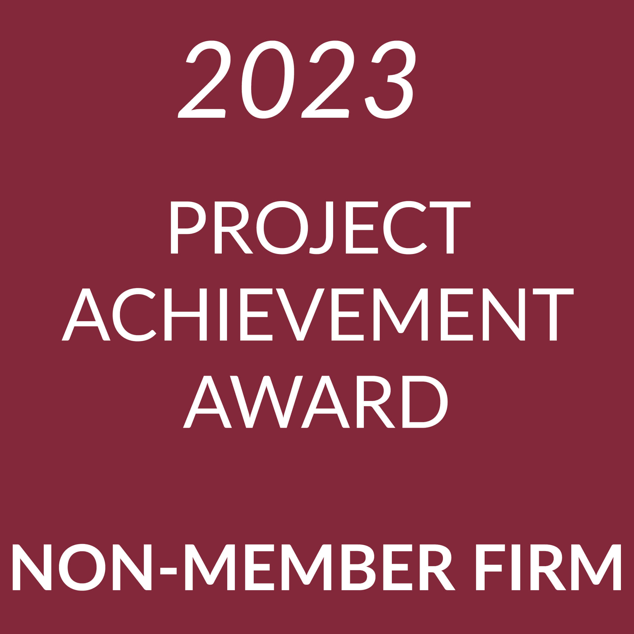 2023 Chapter Awards Non-Member Firm Entry Fee - CMAA Baltimore Chapter