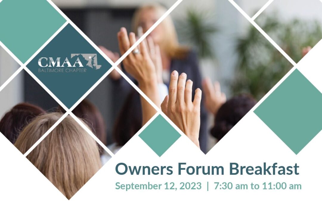 2023 CMAA Owners Forum Breakfast